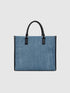 Denice Denim Tote Bag